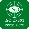 ISO 27001 zertifiziert